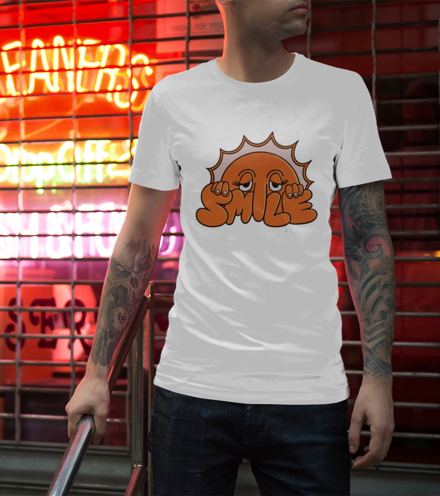 Smile Big Bud Press 5th Anniversary Sun T-Shirt
