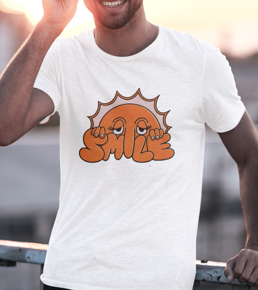 Smile Big Bud Press 5th Anniversary Sun T-Shirt