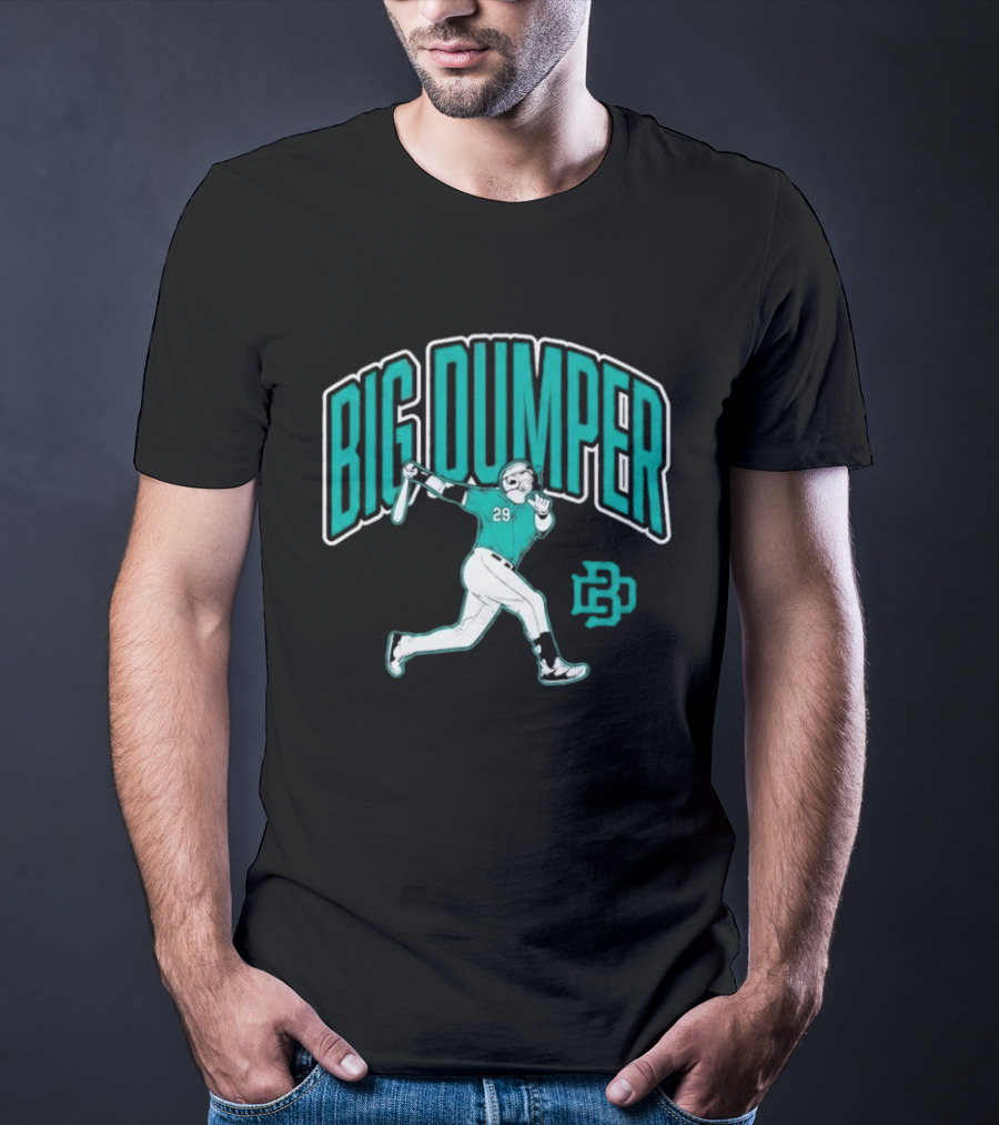 Big Dumper Baseball Player 29 Moonshot T-Shirt