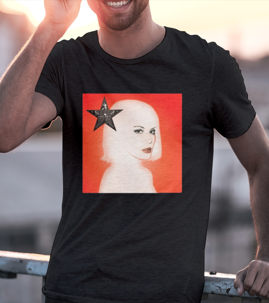 Halsey The Great Impersonator Deluxe Edition Album Cover Star T-Shirt