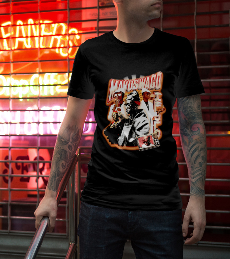 Mavoswago Klolo Retro TV Hip Hop T-Shirt