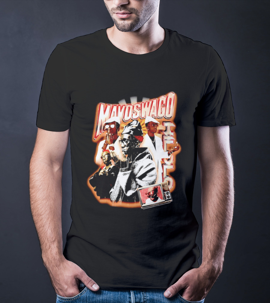 Mavoswago Klolo Retro TV Hip Hop T-Shirt