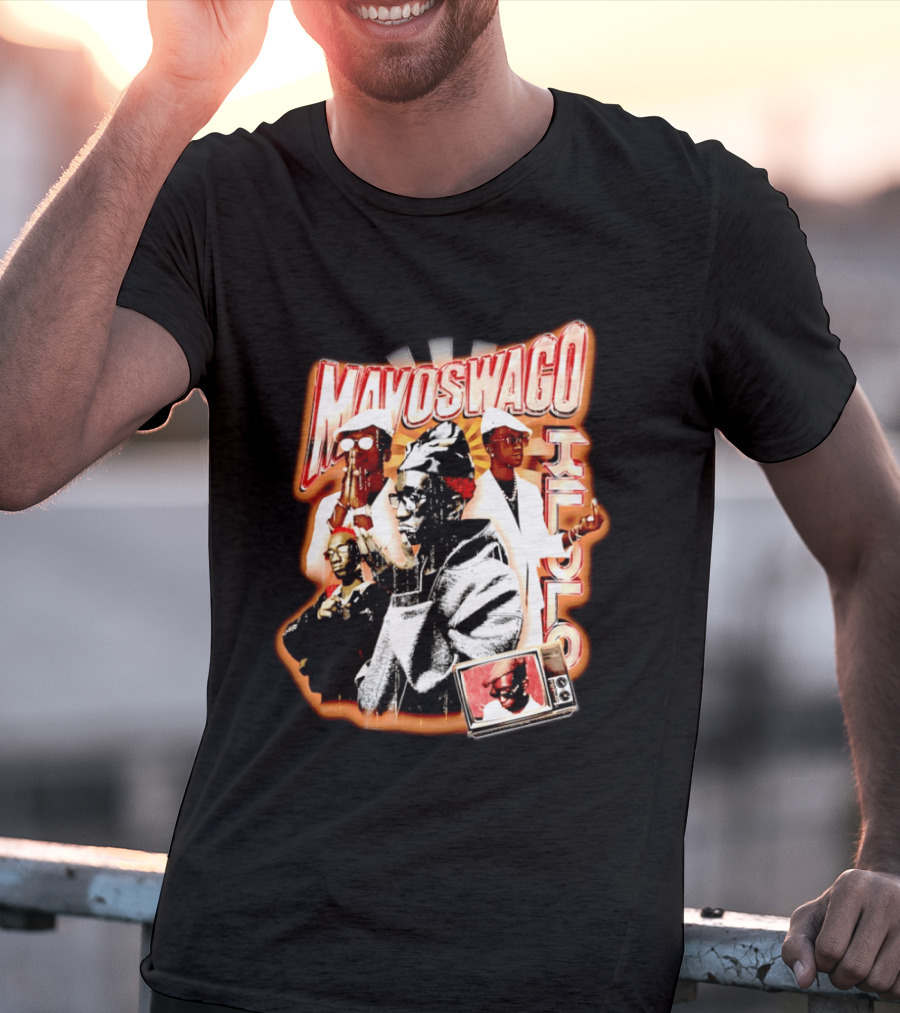 Mavoswago Klolo Retro TV Hip Hop T-Shirt