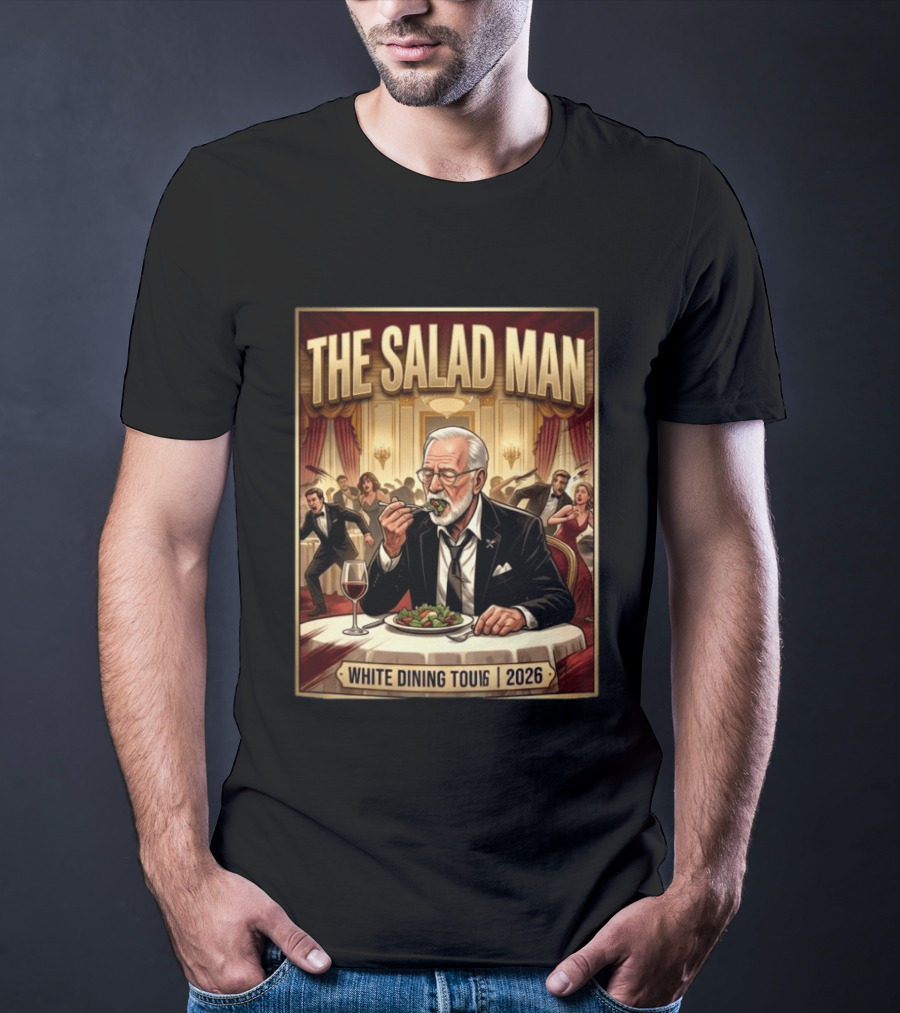 The Salad Man White Dining Tour 2026 T-Shirt