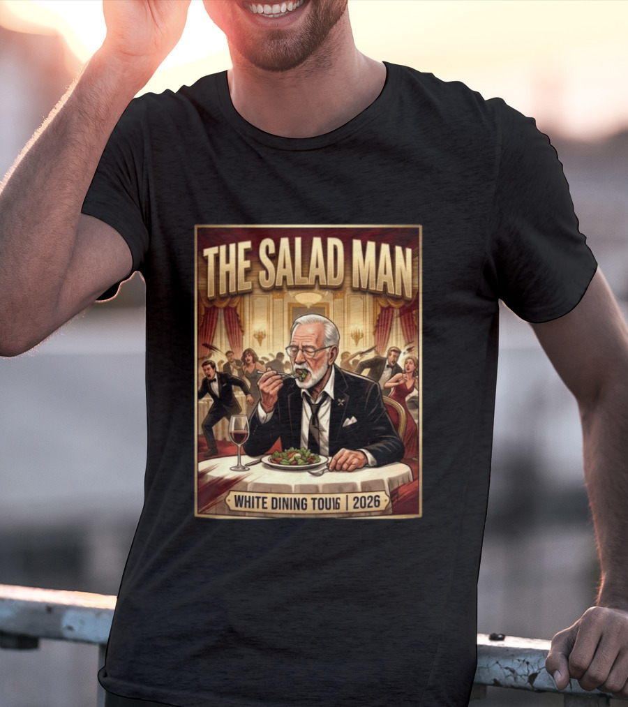 The Salad Man White Dining Tour 2026 T-Shirt