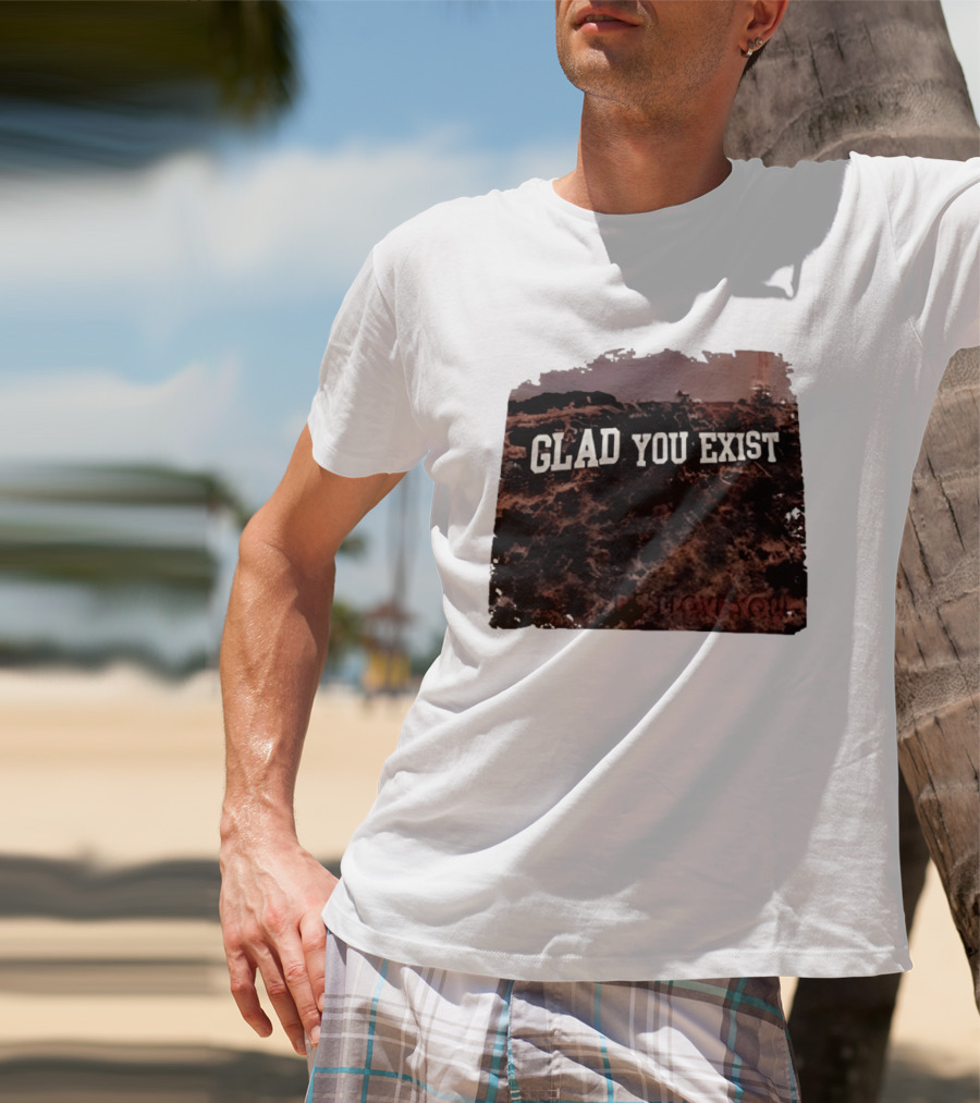 Brandy Melville Glad You Exist Pajama Party Collection T-Shirt