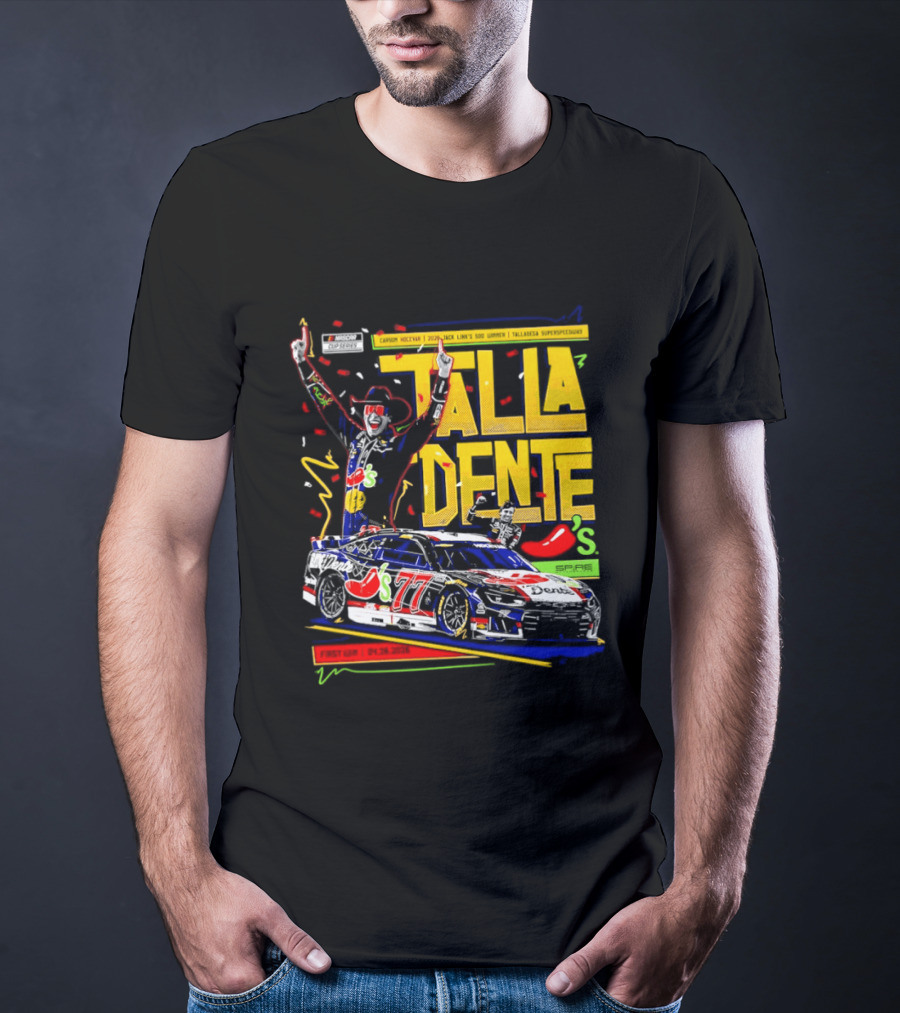 Carson Hocevar Talladega Superspeedway Victory Celebration $77 Jack Link's NASCAR Cup Series T-Shirt