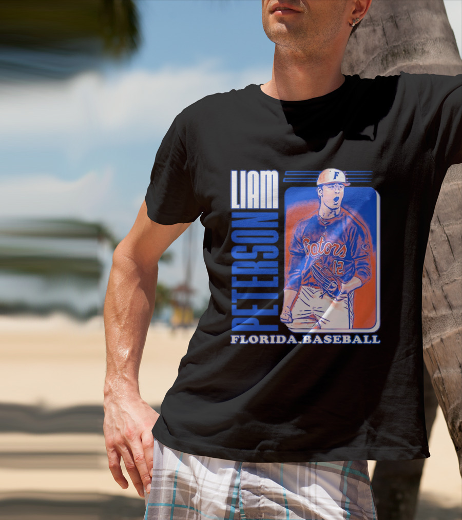 Liam Peterson Florida Gators Baseball Player T-Shirt