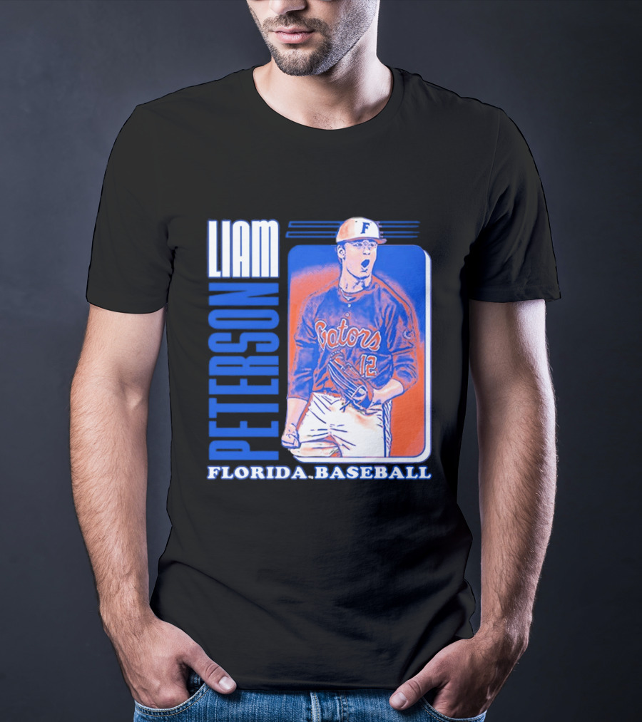 Liam Peterson Florida Gators Baseball Player T-Shirt