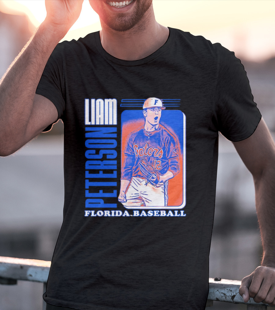 Liam Peterson Florida Gators Baseball Player T-Shirt