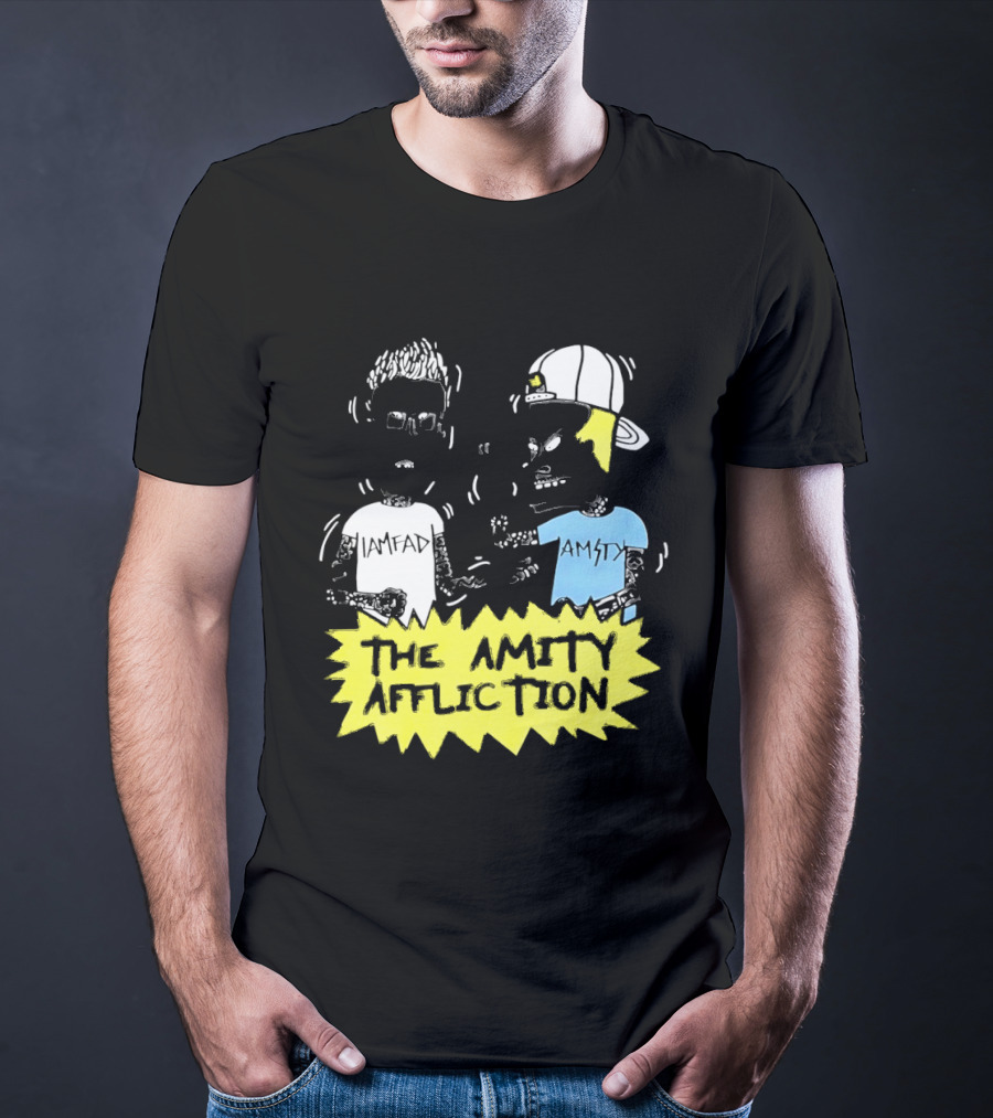 The Amity Affliction Beavis Butt Head T-Shirt