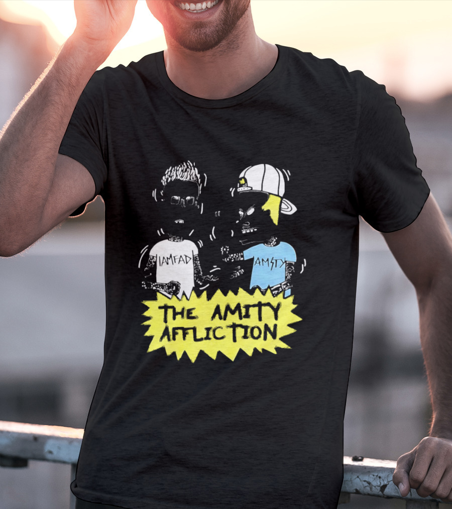 The Amity Affliction Beavis Butt Head T-Shirt