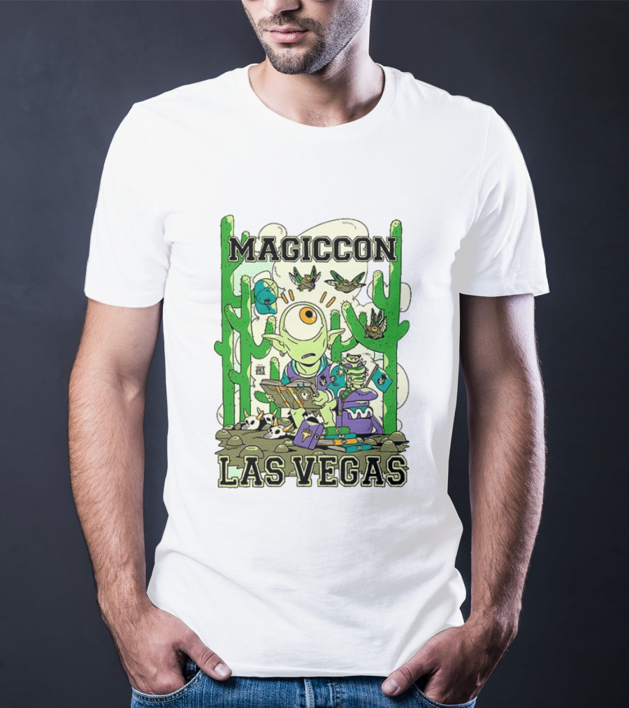 Magiccon Las Vegas One Eyed Alien Cactus Adventure T-Shirt