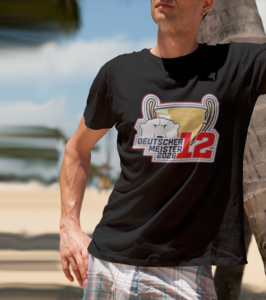 Eisbären Berlin Deutscher Meister Trophy 2026 12 T-Shirt