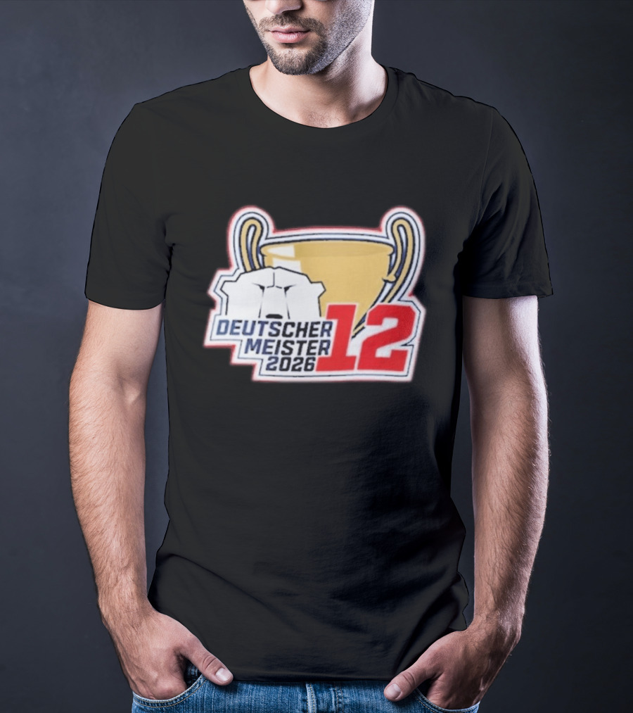 Eisbären Berlin Deutscher Meister Trophy 2026 12 T-Shirt