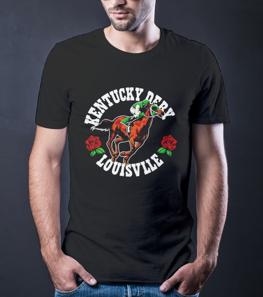 Kentucky Derby Louisville Run For The Roses 152st Race T-Shirt