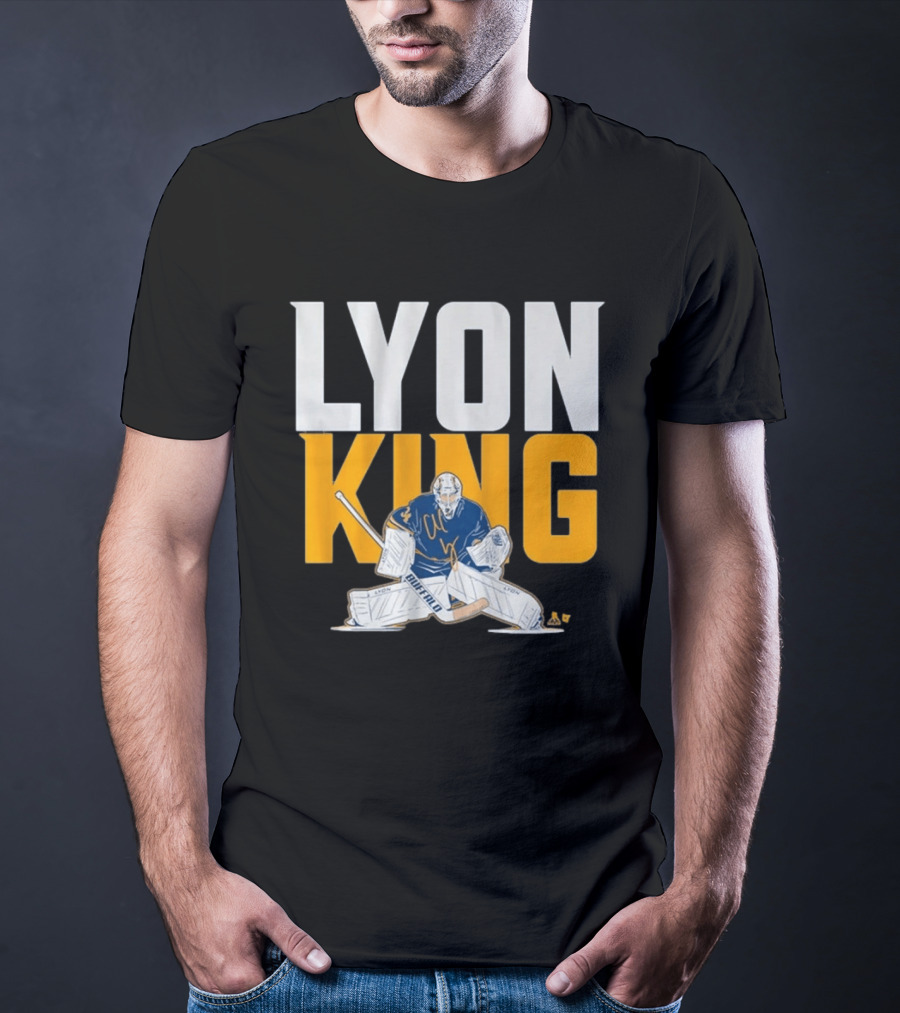 Lyon King Buffalo Goalie Sports Fan T-Shirt