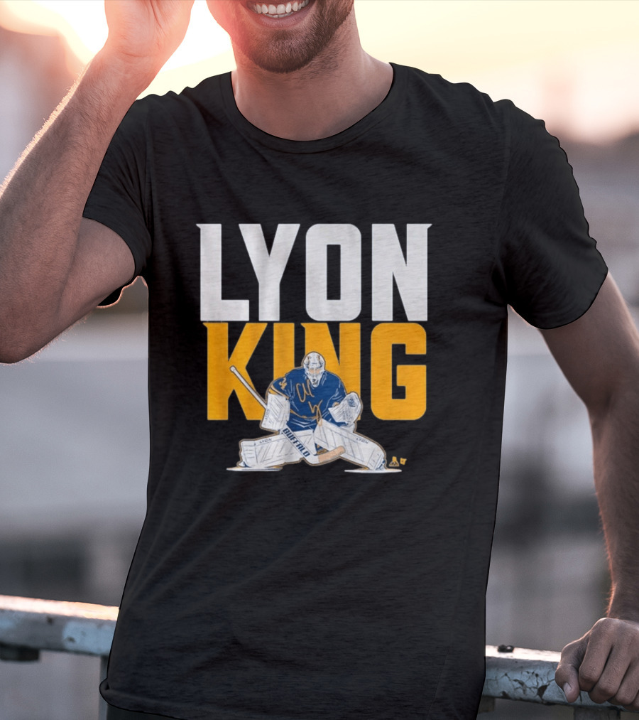 Lyon King Buffalo Goalie Sports Fan T-Shirt