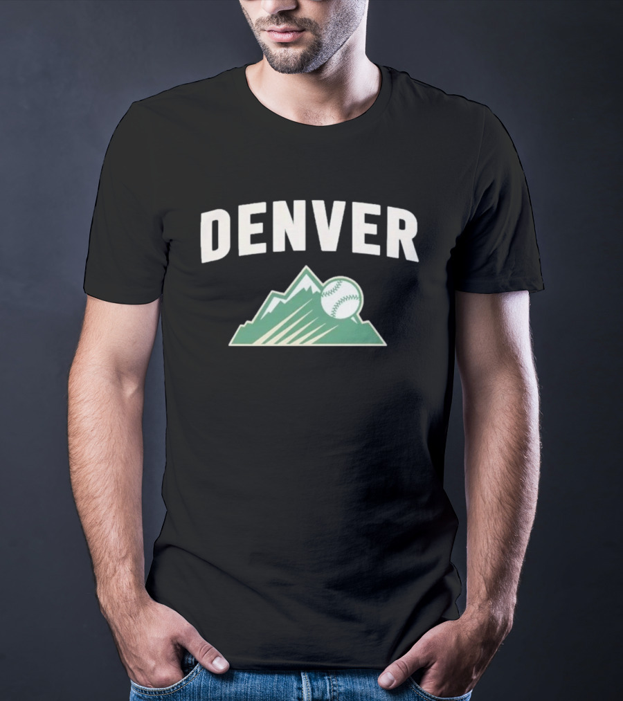 Colorado Rockies Denver Summit FC Mountain Baseball 2026 T-Shirt