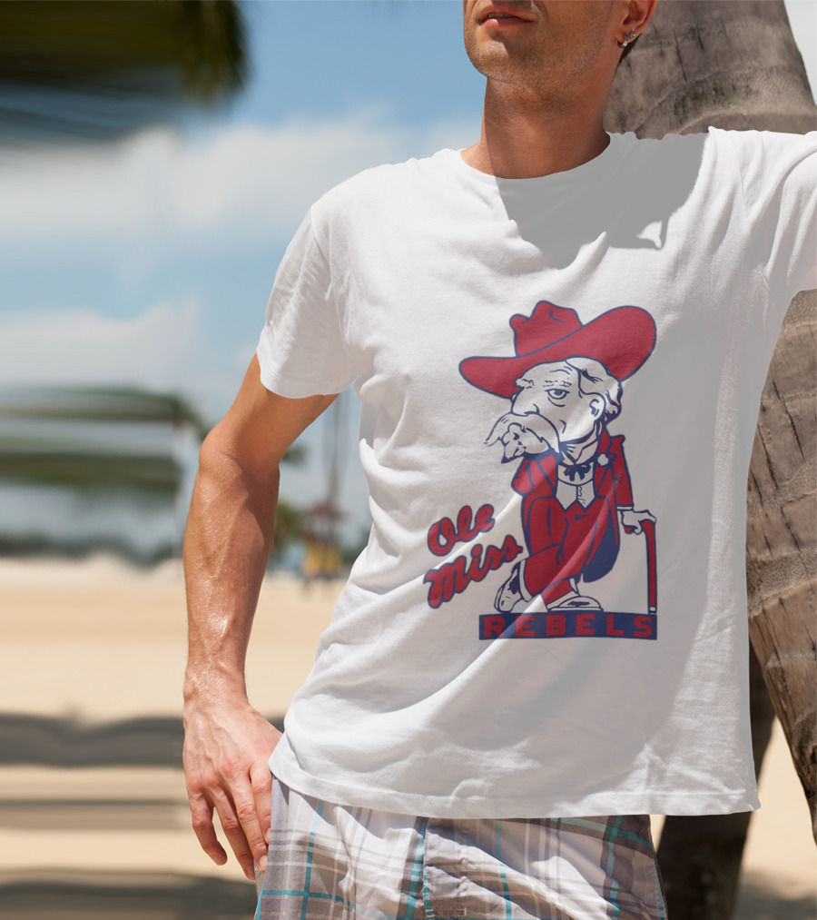 Ole Miss Rebels Colonel Reb T-Shirt