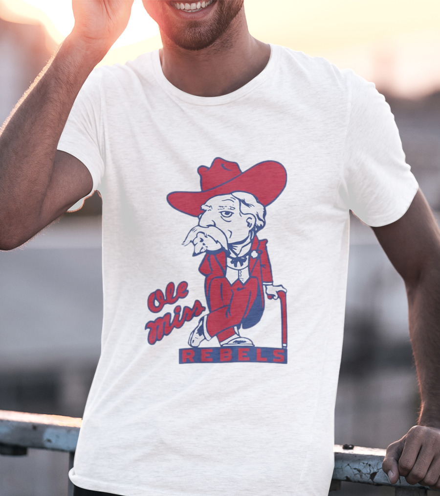 Ole Miss Rebels Colonel Reb T-Shirt