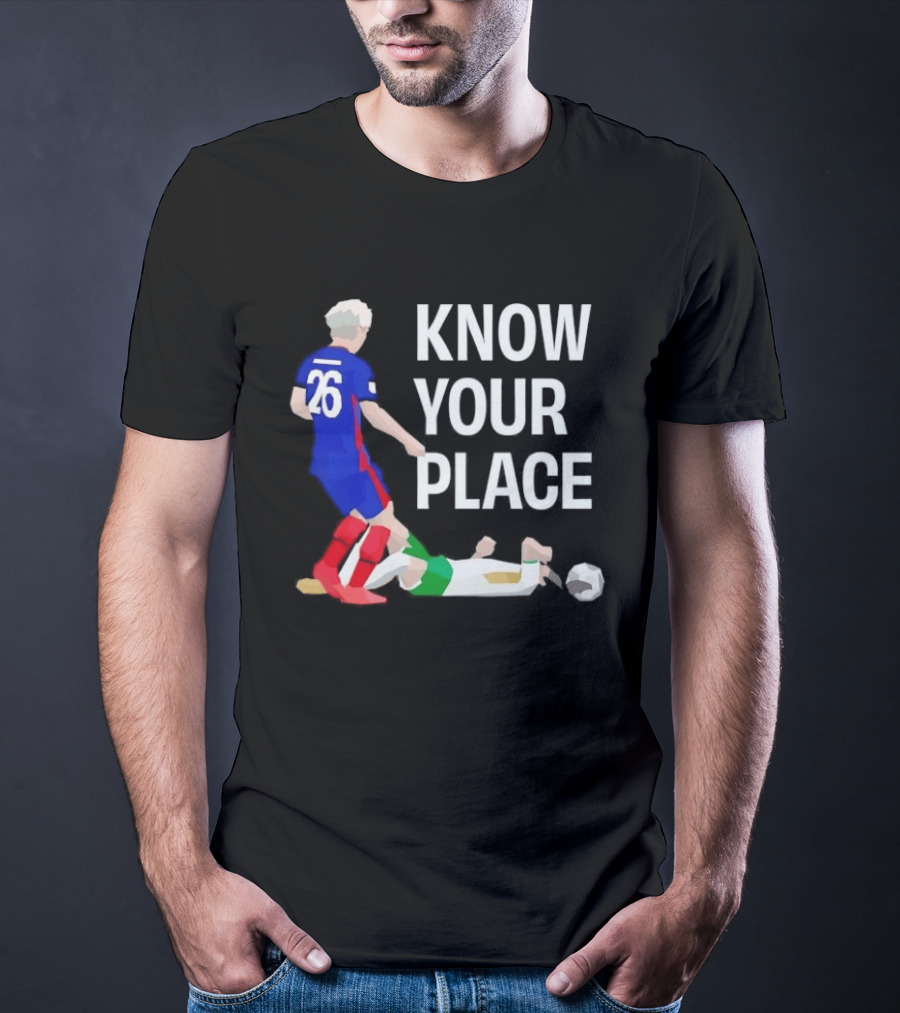 FC Tokyo Motoki Nagakura Know Your Place Soccer Player Action Scene T-Shirt