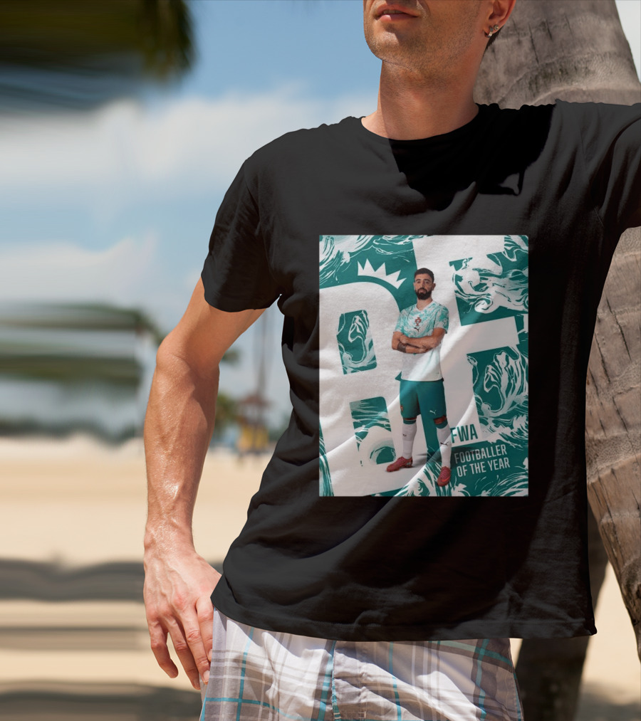 FWA Footballer Of The Year Portuguese Bruno Fernandes T-Shirt