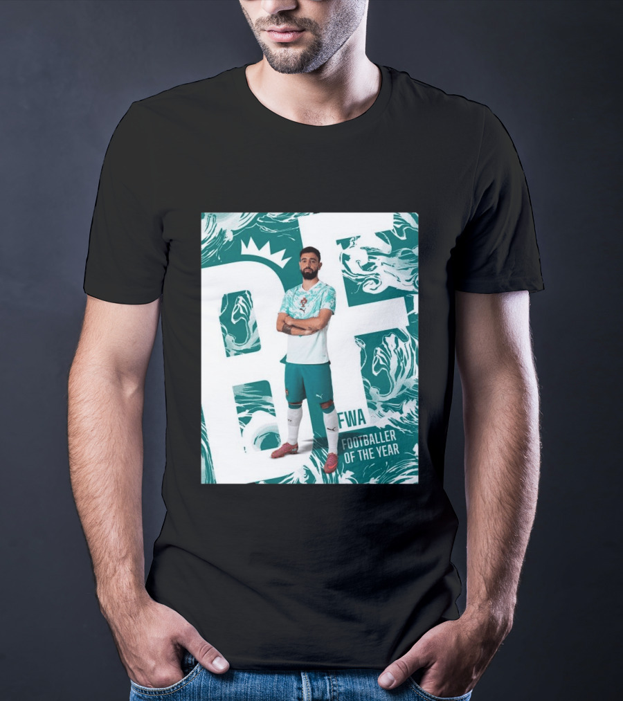 FWA Footballer Of The Year Portuguese Bruno Fernandes T-Shirt