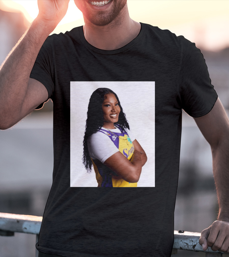 Sophomore Season For Sania In LA Sparks Jersey T-Shirt