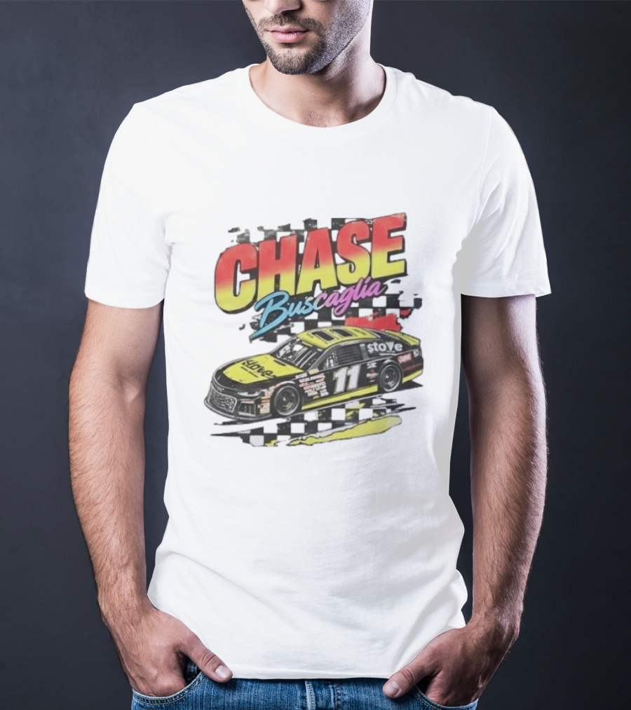 Chase Buscaglia Race Car Driver 11 Stove Philly Racing T-Shirt