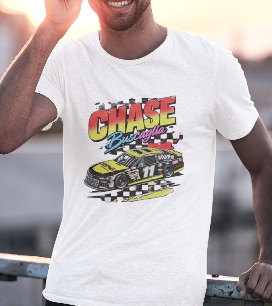 Chase Buscaglia Race Car Driver 11 Stove Philly Racing T-Shirt
