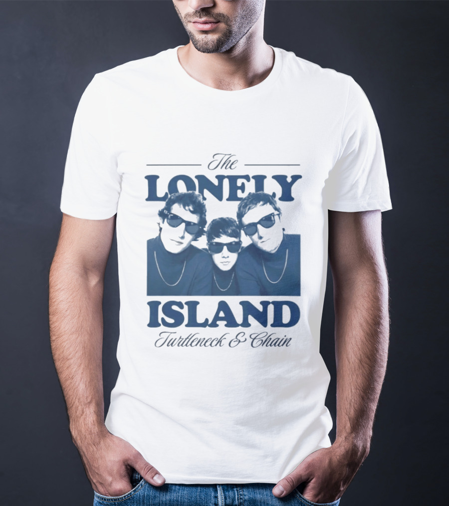 The Lonely Island Turtleneck & Chain Trio Faces T-Shirt