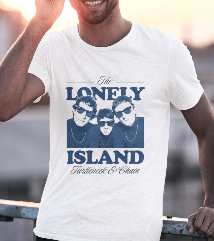 The Lonely Island Turtleneck & Chain Trio Faces T-Shirt