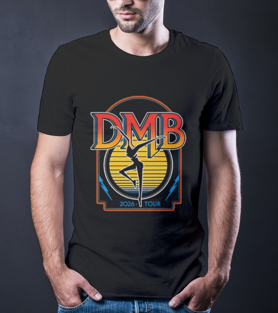 Dave Matthews Band DMB 2026 Tour Dancing Figure T-Shirt