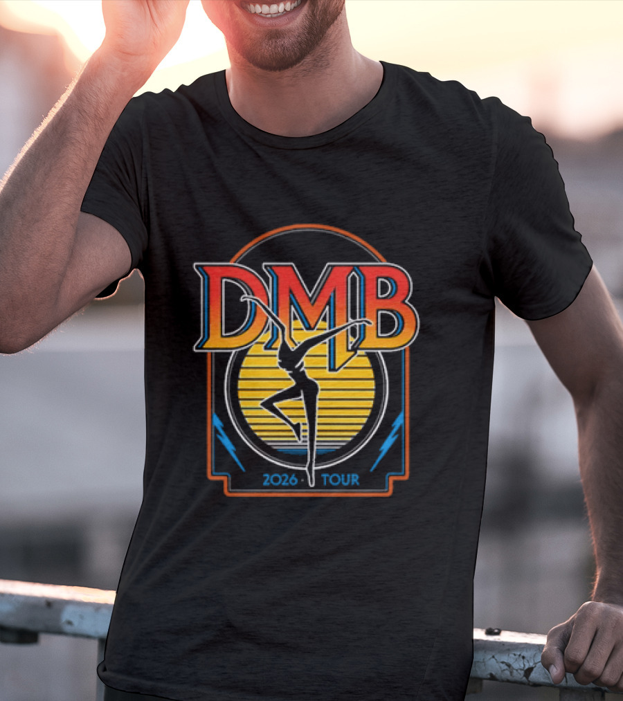 Dave Matthews Band DMB 2026 Tour Dancing Figure T-Shirt