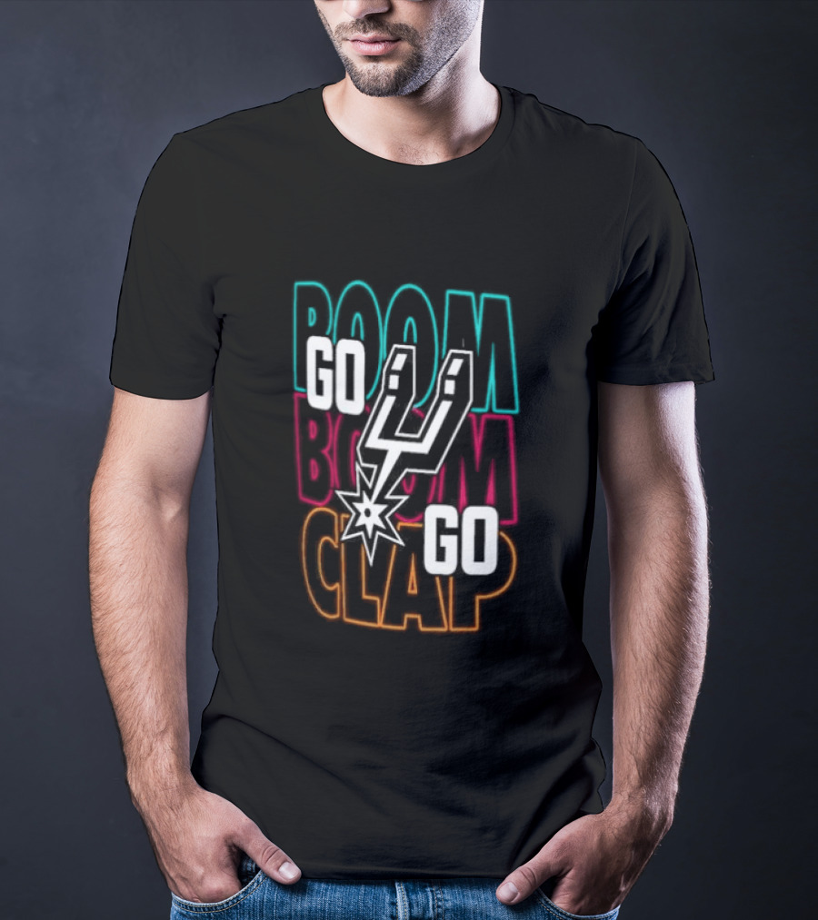 Go Spurs Boom Boom Clap Go Clap T-Shirt