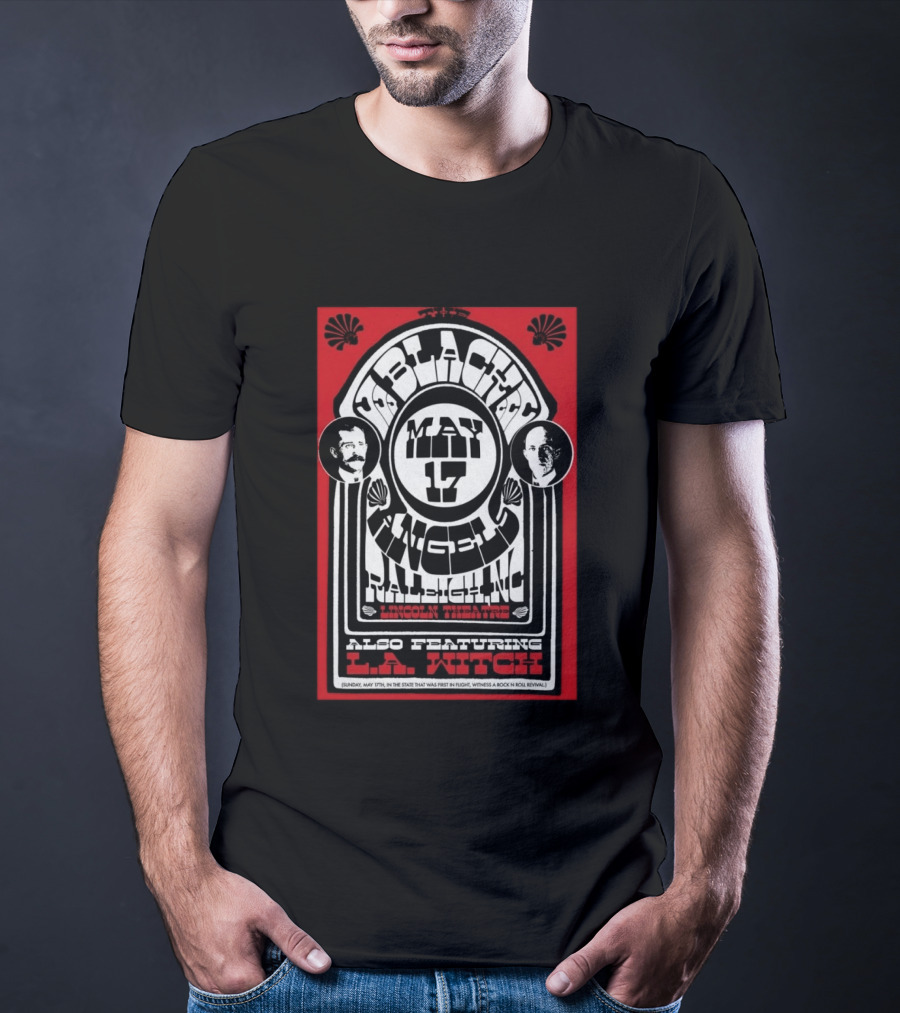 The Black Angels May 17 Raleigh NC Lincoln Theatre Featuring LA Witch 2026 T-Shirt