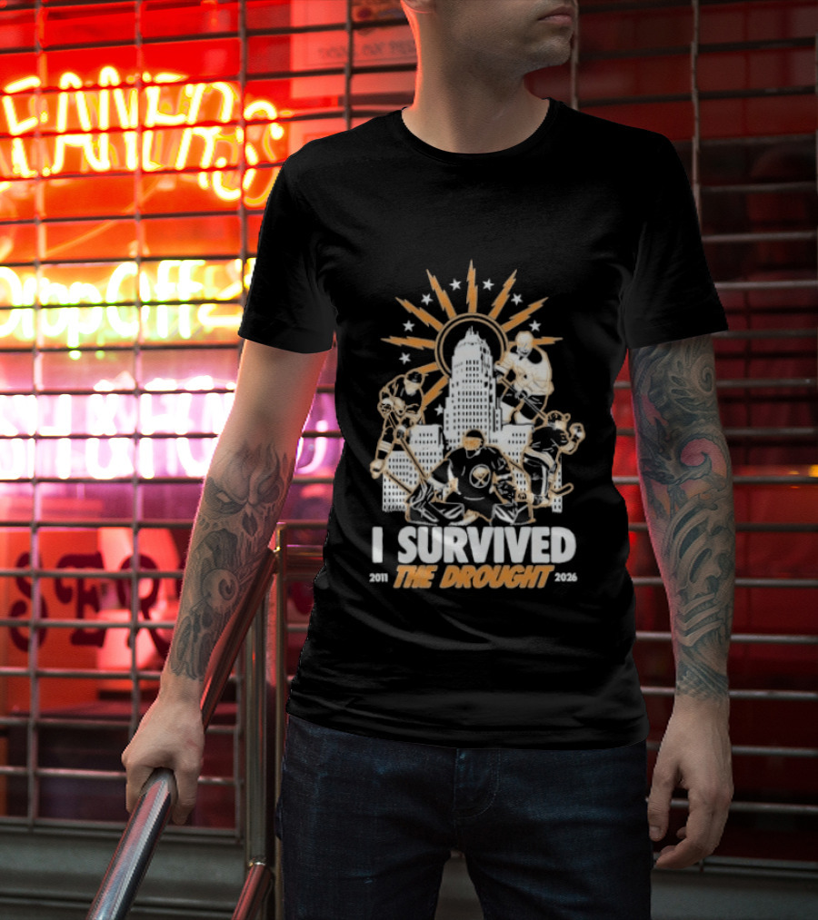 Buffalo Sabres I Survived The Drought 2011 2026 Iconic Hockey Celebration T-Shirt