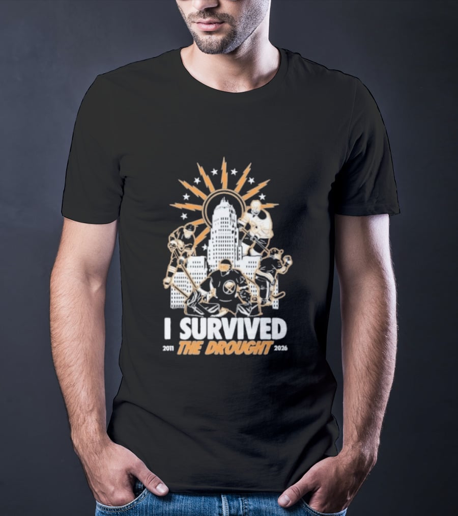 Buffalo Sabres I Survived The Drought 2011 2026 Iconic Hockey Celebration T-Shirt