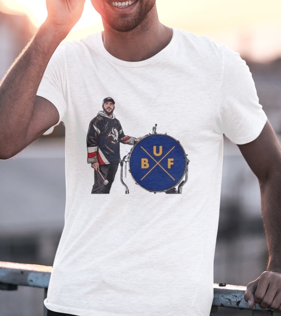 Buffalo Sabres Hockey Josh BUF Drum Team Spirit T-Shirt