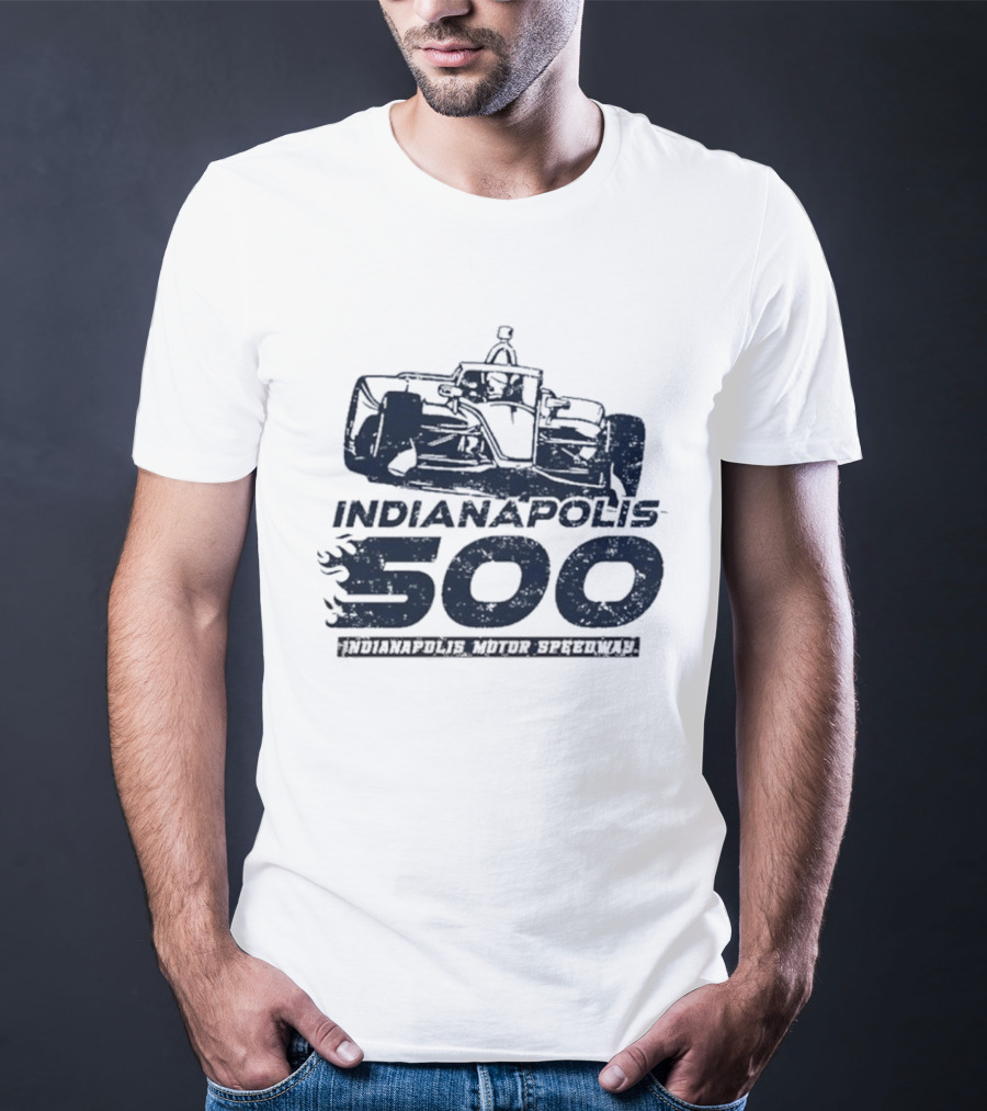 Indianapolis 500 Indianapolis Motor Speedway Racing Car T-Shirt