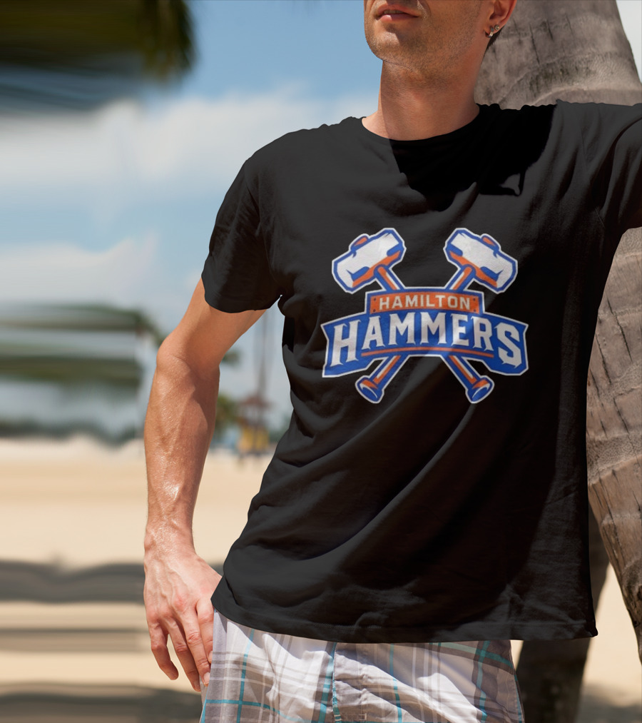 Hamilton Hammers Crossed Mallets T-Shirt