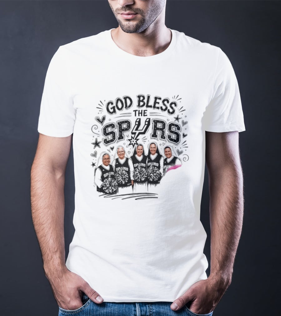 God Bless The Salesian Sisters Spurs Supporters T-Shirt