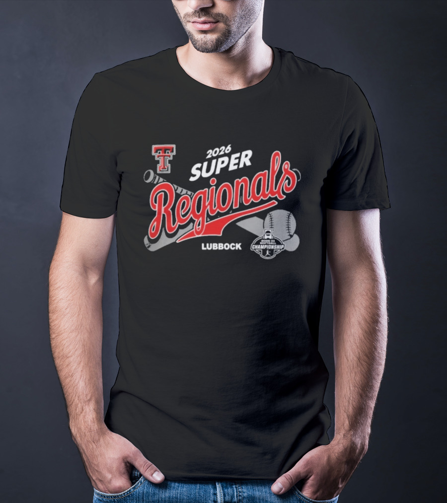 Texas Tech Red Raiders 2026 Super Regionals Lubbock T-Shirt
