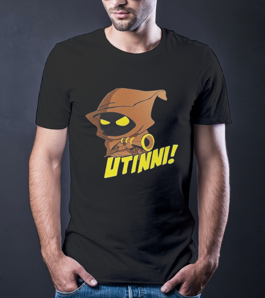 Utinni Jawa With Hood And Blaster T-Shirt