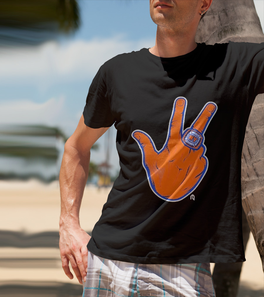 World Champion NY Ring Finger Gesture T-Shirt