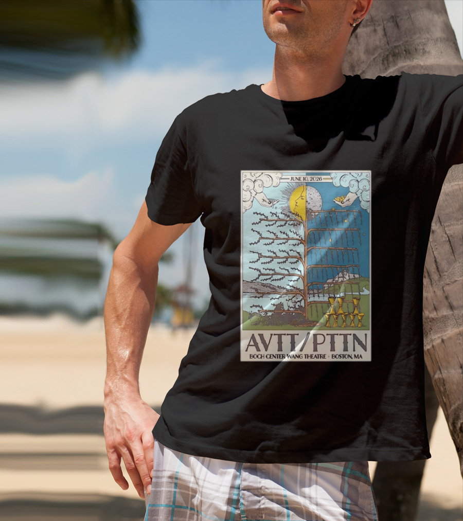 June 10 2026 AVTT PTTN Boch Center Wang Theatre Boston MA Concert T-Shirt