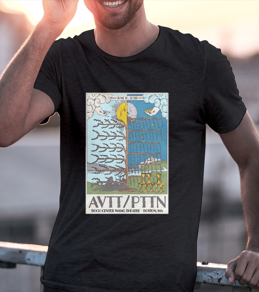 June 10 2026 AVTT PTTN Boch Center Wang Theatre Boston MA Concert T-Shirt
