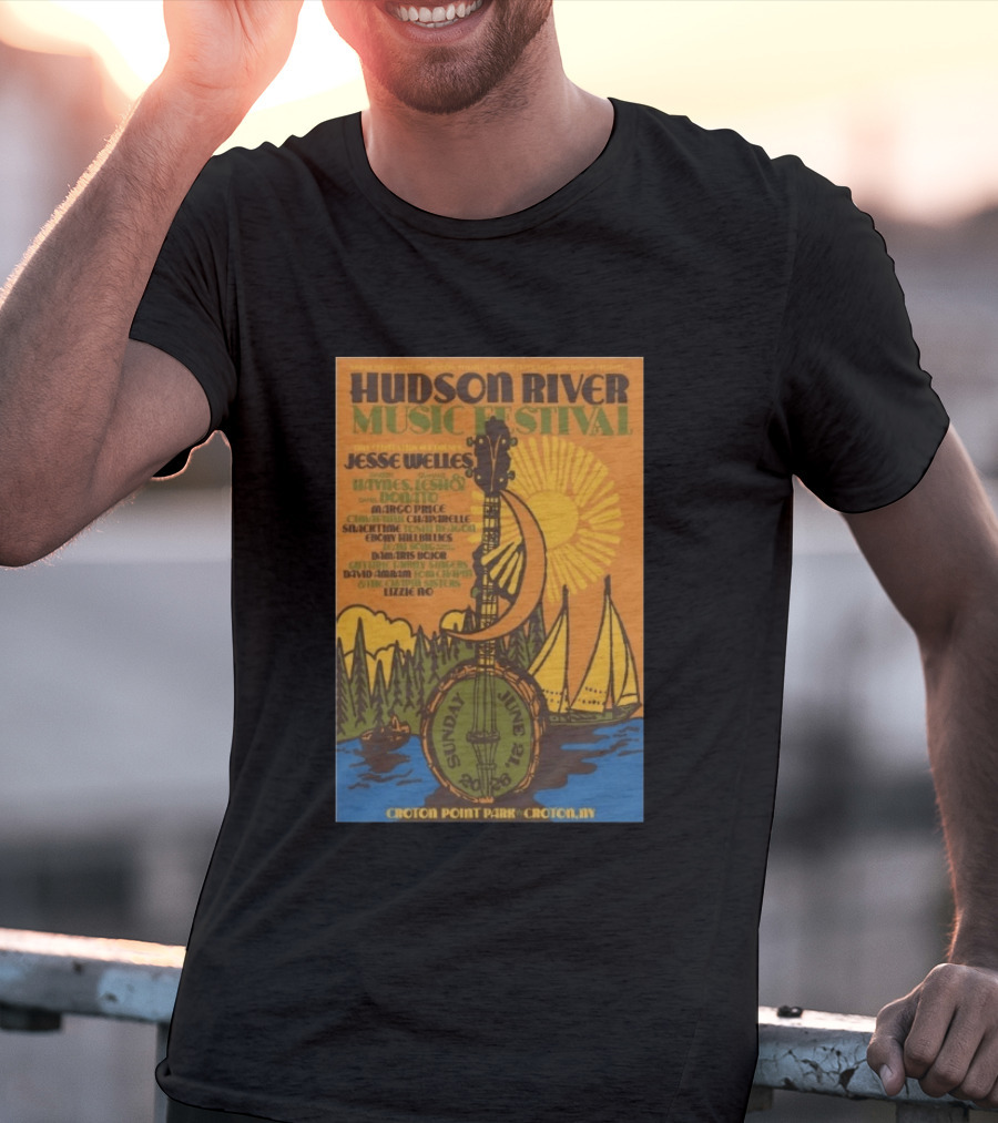 Hudson River Music Festival 2026 Croton Point Park June 21 Jesse Welles Haynes Jesh Donato Marco Price T-Shirt