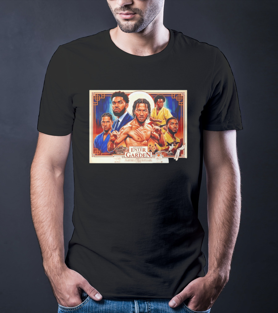 Jalen Brunson Enter The Garden New York Knicks Basketball Enter The Dragon T-Shirt